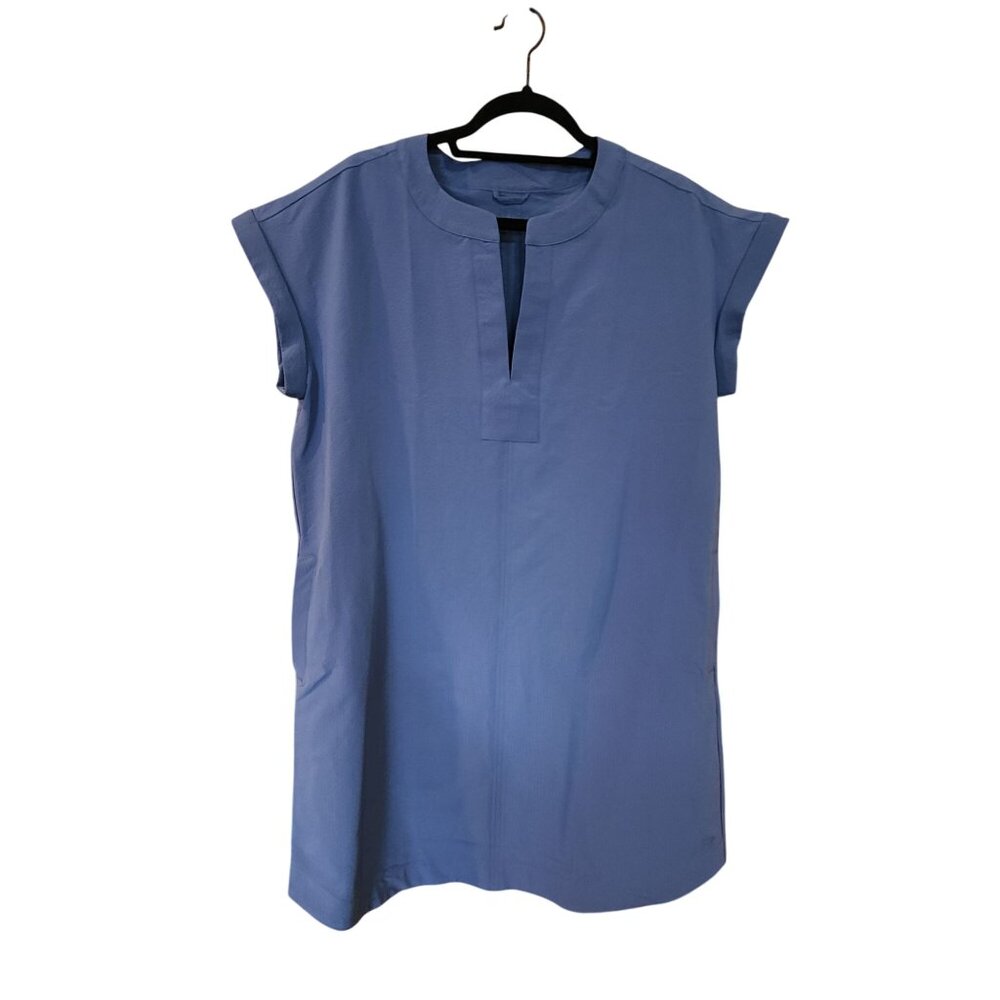 Vineyard Vines Harbor Performance Womens Blue Dress M 100% Polyester
